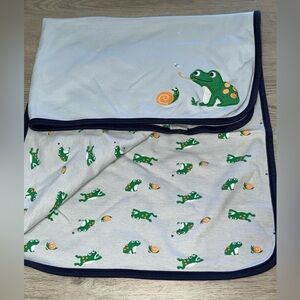 Gymboree Baby Blanket - Frog & Snail